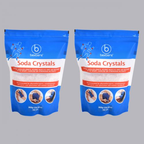 Pack of 2 Bexters® Soda Crystals 800g Bowen Supplies By Helen